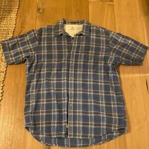 Timberland Plaid Button Up Shirt